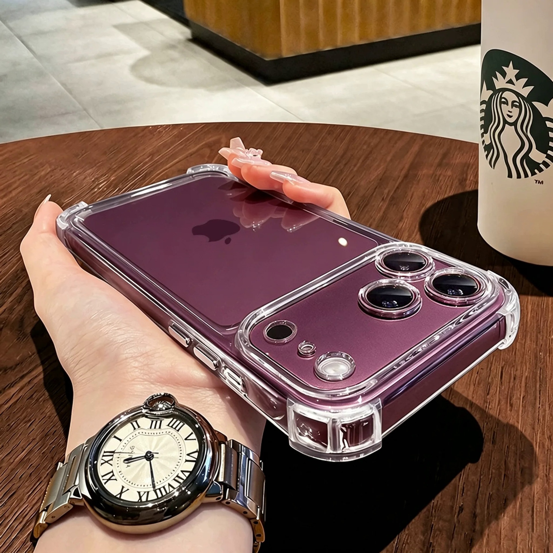 適用17蘋果18promax手機殼iphone16保護殼15Pro四角防摔14氣囊13 4