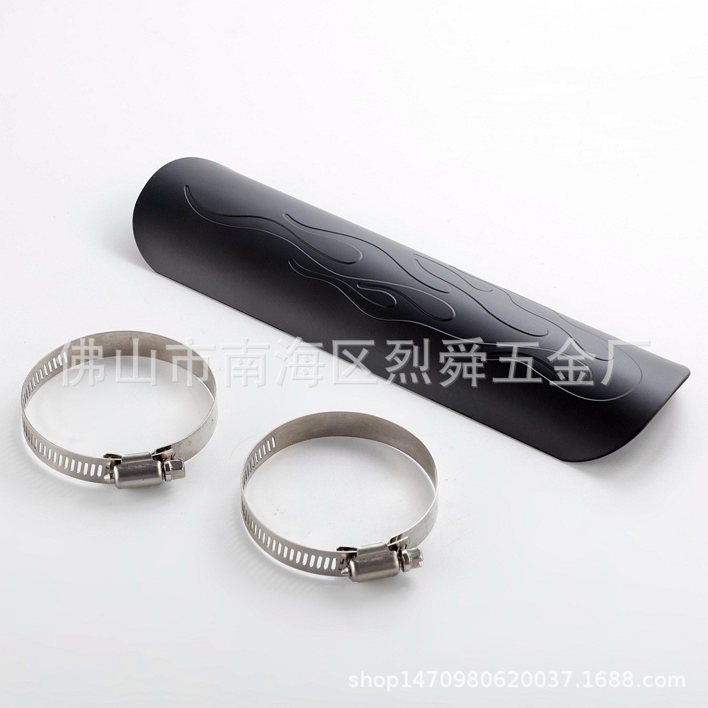 Non-perforated flame Black