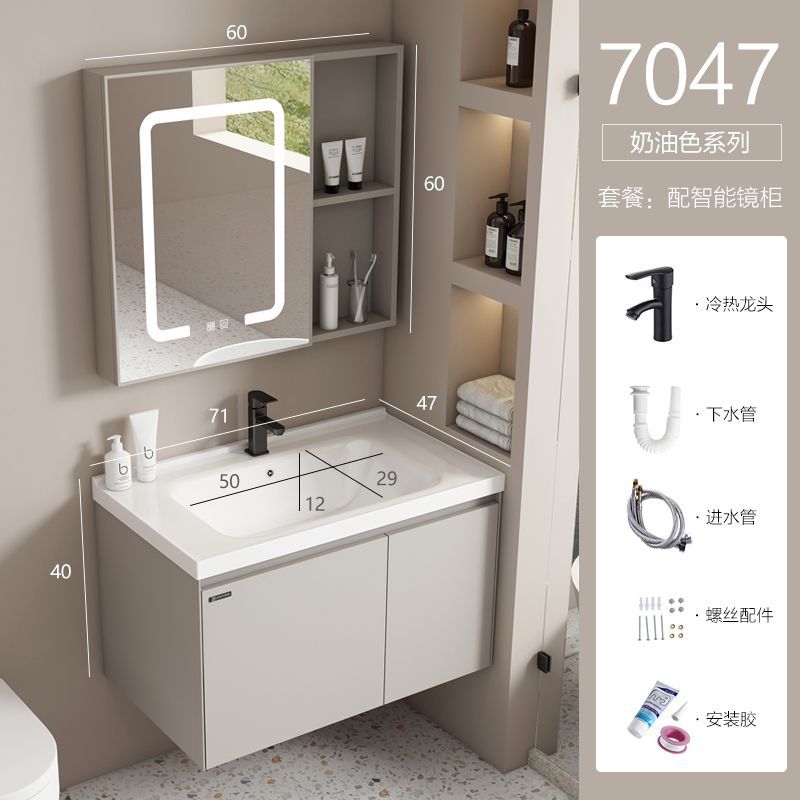 Simple moderno baño gabinete combinación baño lavabo baño gabinete Chaozhou cerámica Baño