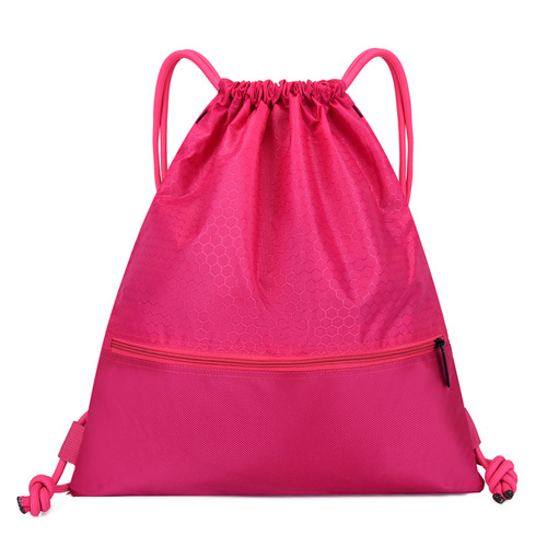 Oxford cloth drawstring bag large capacity event bag shoulder sports fitness bag outdoor training bag men and women drawstring bag