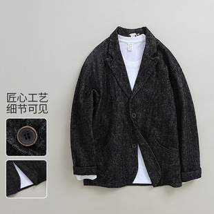 Trendy quality men's casual suit sanding fabric simple fashion casual suit coat manufacturers wholesale 5061