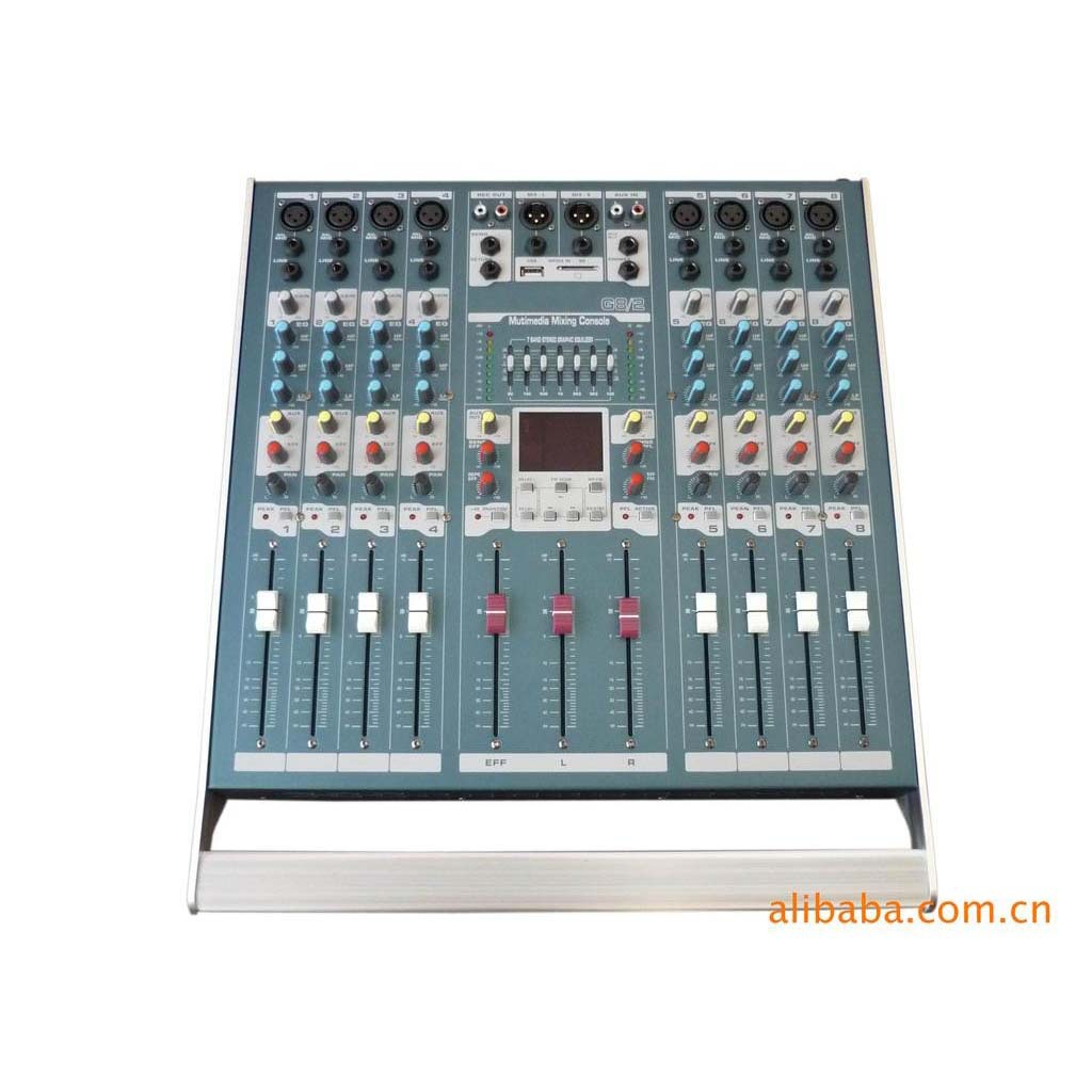 供应PAKY 佰奇 G系列G8/2调音台 带效果带均衡可用USB和SD卡