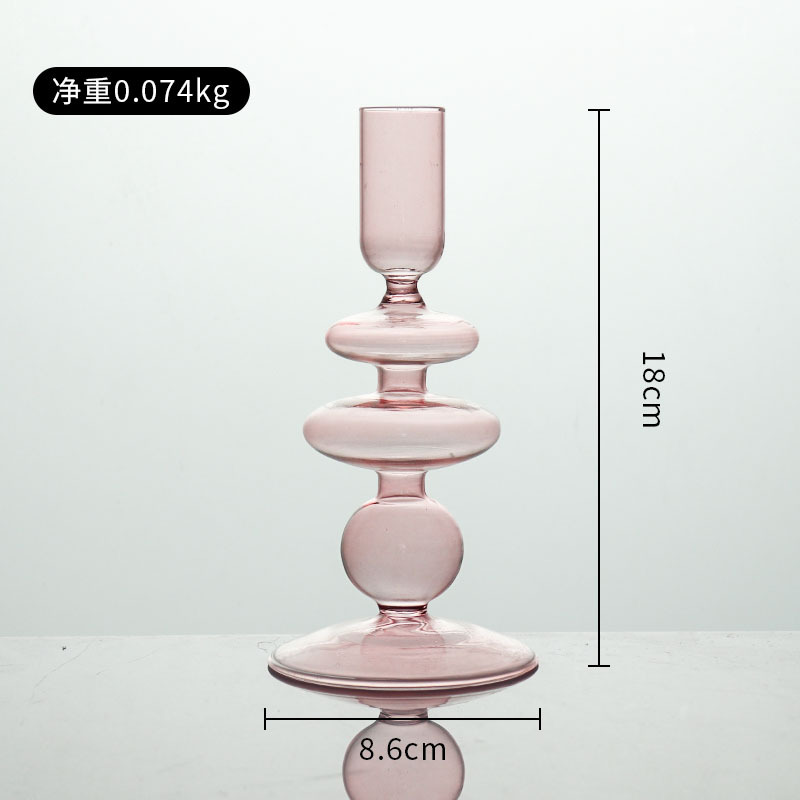 Directo de fábrica hogar Europeo retro candelabro de cristal simple casa romántica decoración adornos