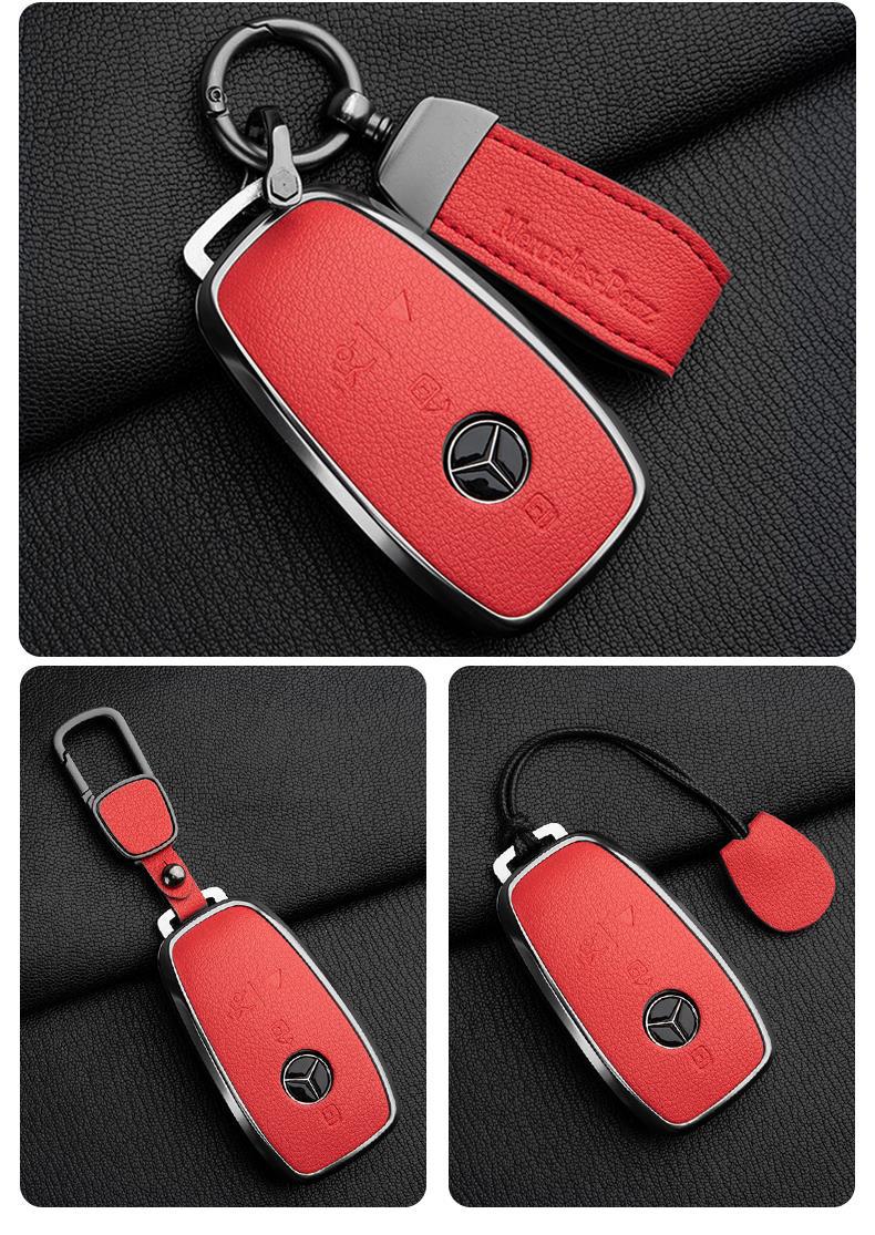 Suitable for Mercedes-Benz Gls450 Key Cover High-End Plus Version Glc300 Shell Gle450/350 Car Key Shell Buckle