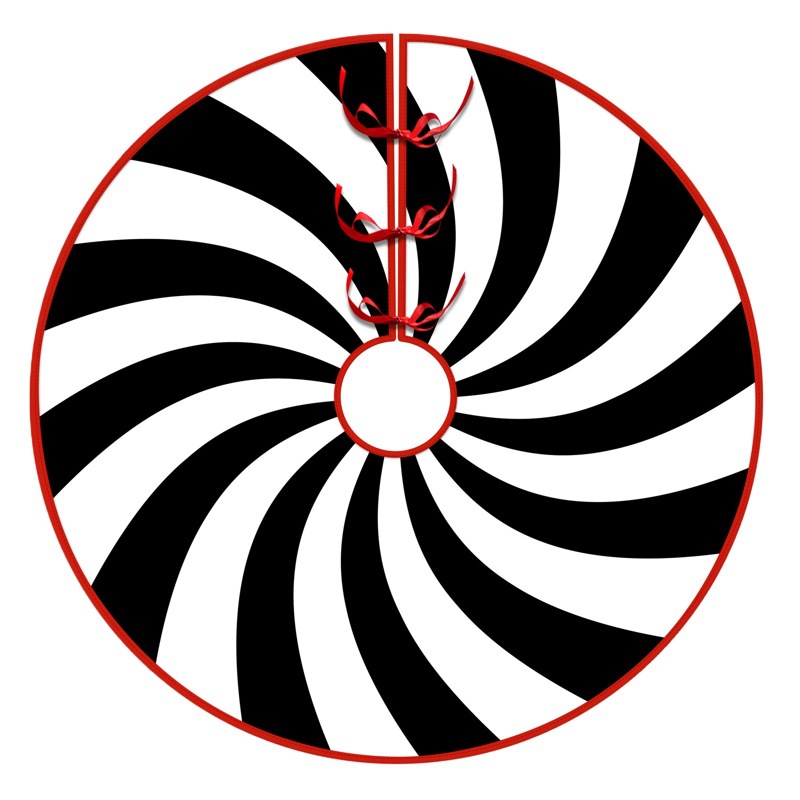 Falda del árbol de Navidad Decoración navideña falda del árbol muñeco de nieve Decoración del árbol de Navidad Alces rojos Falda del árbol de Santa