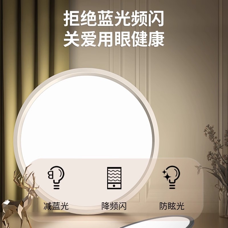 LED三防吸顶灯、バスルーム、ベランダ、寝室、キッチン、廊下灯、防水防湿|undefined