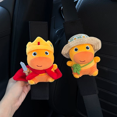 Seatbelt Shoulder Pad Protector Car: Seat belt shoulder pad - spring-outing-lulu-king-lulu