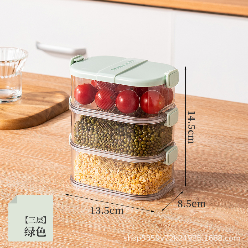 香料収納ケース調味料缶ケース家庭用キッチン携帯サンショウ大物収納ケース密封缶調味料ピクニックケース|undefined