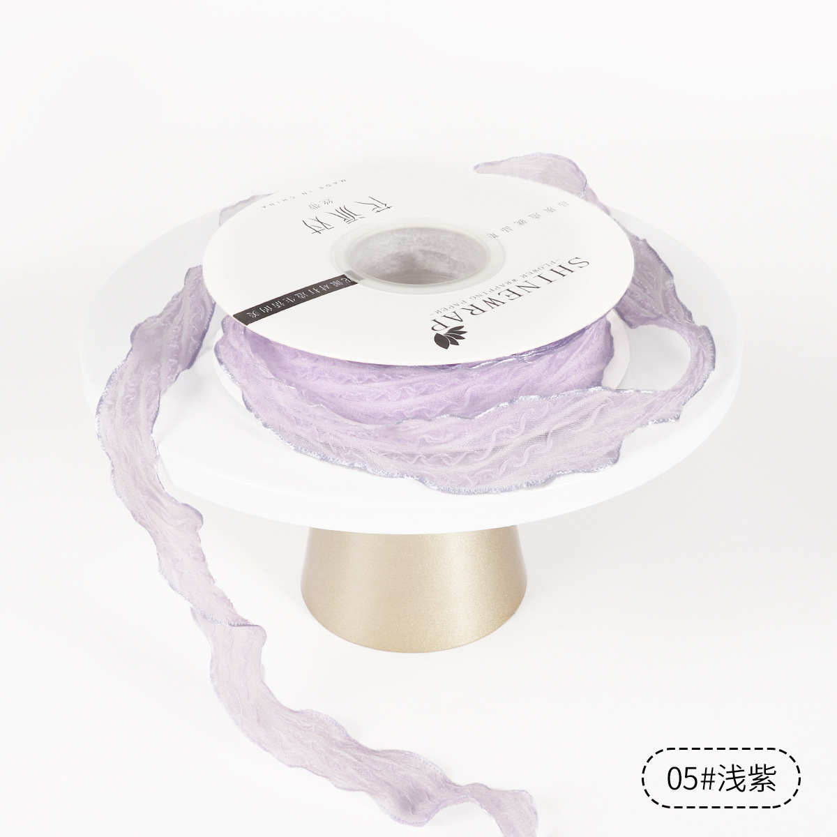 Flower Party Factory Nuevo producto Cinta de embalaje de flores de 4CM Ramo de flores Embalaje Cinta de hilo Florería Regalo Cinta de bricolaje