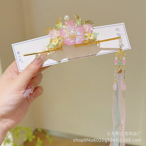Pink Crown Ribbon Style