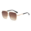 Fashionable square sunglasses, trend brand glasses, 2023, European style