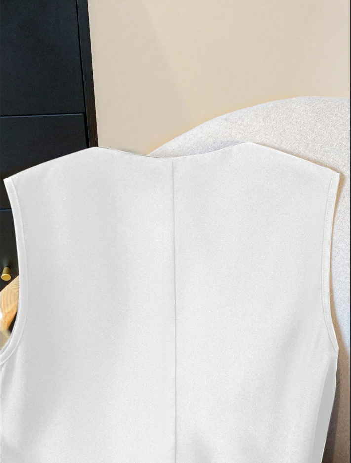 Chaleco elegante y ligero para mujer abrigo de lujo_voghion.com