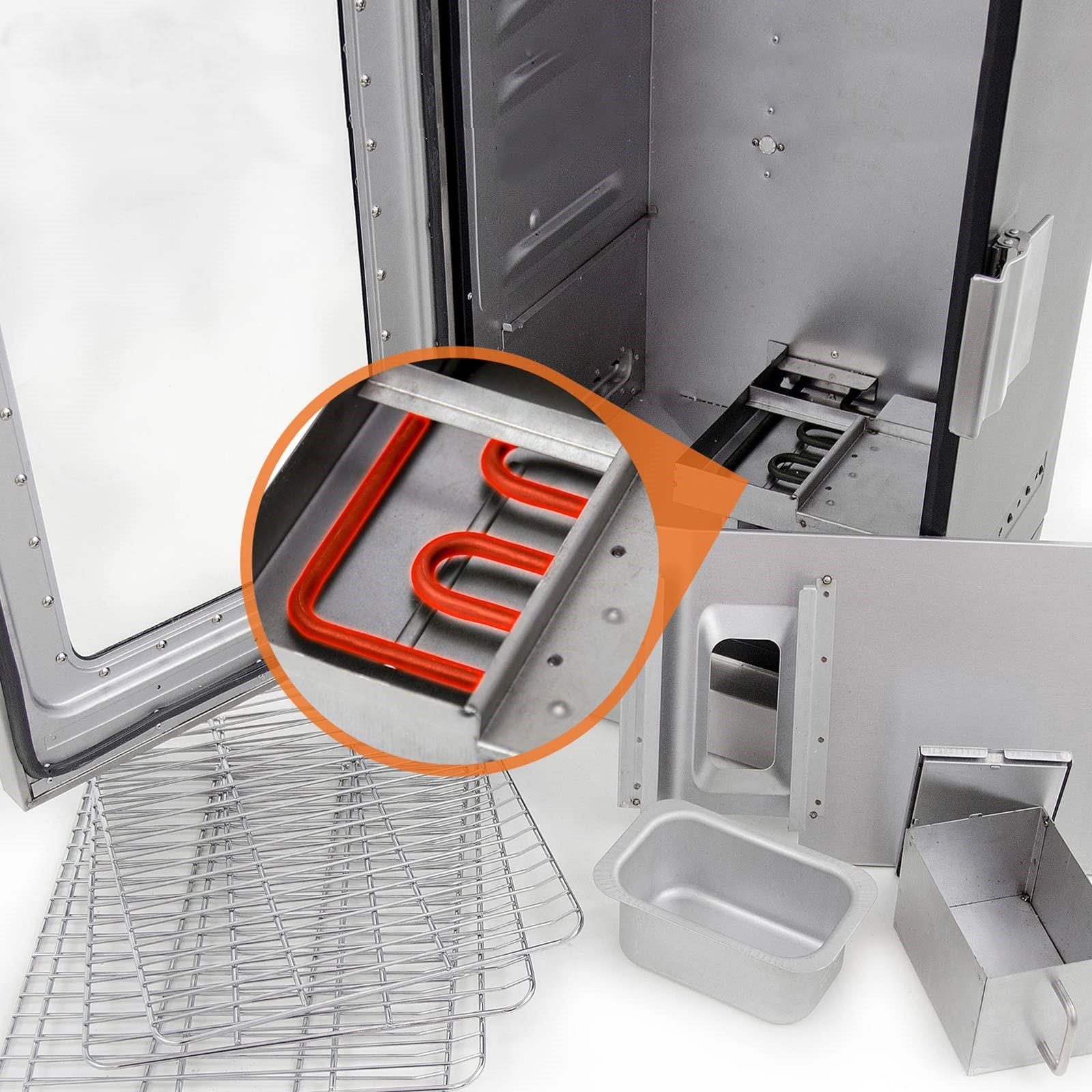 Masterbuilt 9907090039 horno de humo eléctrico elemento calefactor en forma de B 1200W