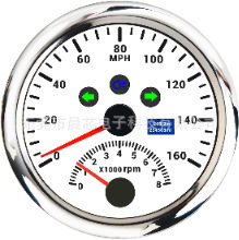 automobile instrument – Motuoche Tachometer 2-in-1 - cx8226-white-dial-160mph