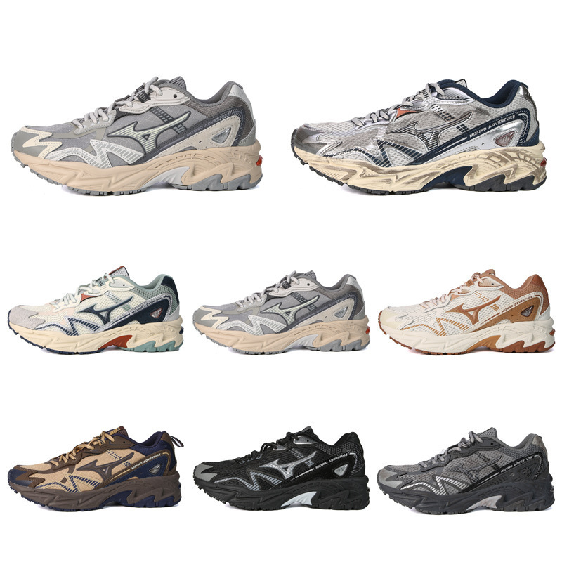Non-slip casual shock-absorbing breathable running shoes in pure Mizuno style for couples Non-slip casual shock-absorbing breathable running shoes in pure Mizuno style for couples