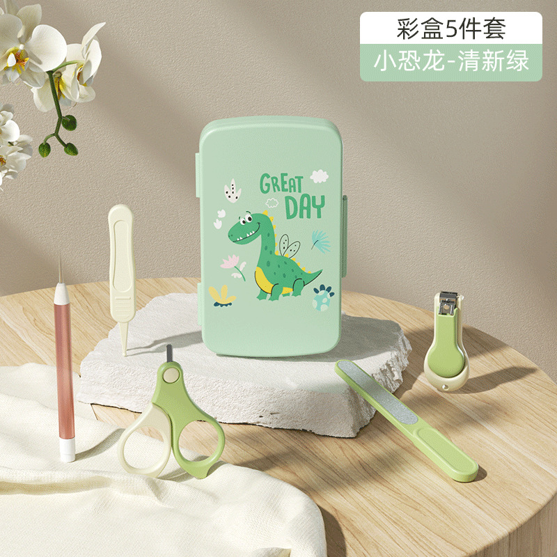 Set, fresh dinosaur, glowing ear picking, 5 pieces