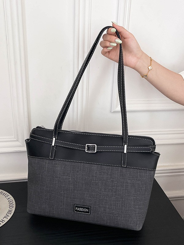 Comercio exterior nueva bolsa de viaje para mujeres de gran capacidad cinturón hebilla de ocio viento colisión de color bolso de hombro de mano