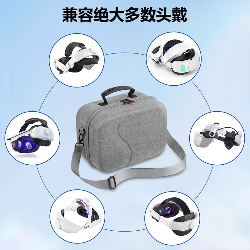 DEVASO适用BOBO VR S3 Pro收纳包M3 PRO斜挎包Meta Quest 3配件|undefined