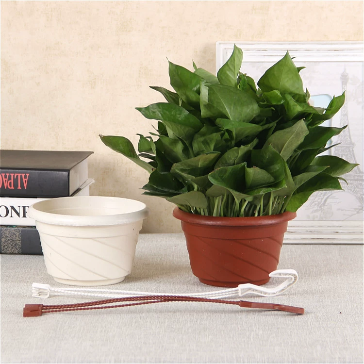 Висячий зеленый укроп пластиковый цветочный горшок оптовая продажа балкона цветочный горшок с крюком висячий цветочный горшок завод прямых продаж