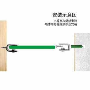 ✅ Factory Hair Stainless Steel Glass Clip Fixed Clip Accessories Wine Cabinet Partition Shelf Bracket Bathroom Card Slot Card