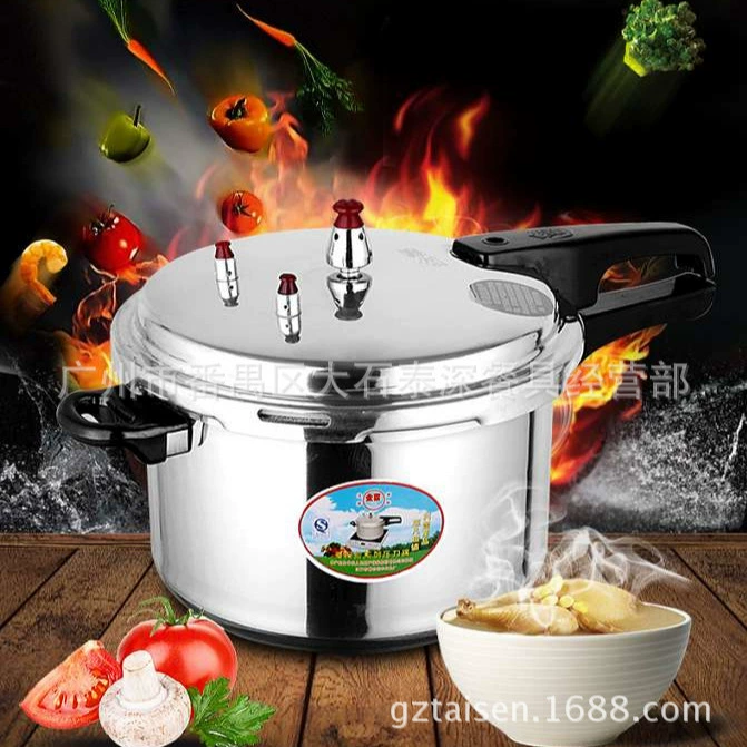 Индукционная плита из полированного алюминиевого сплава Jinxi применима скороварка с двойным дном суп горшок алюминиевый суп горшок другие