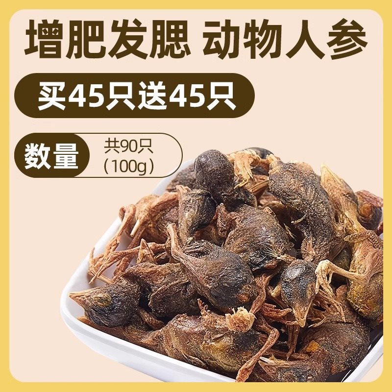 동결건조 메추라기 [약 90개입] 〓 100g】※동물인삼