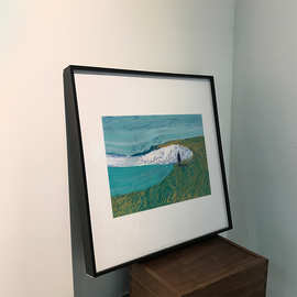 法国复古油画帆布印刷装饰画自然风景艺术挂画客厅卧室餐厅壁画