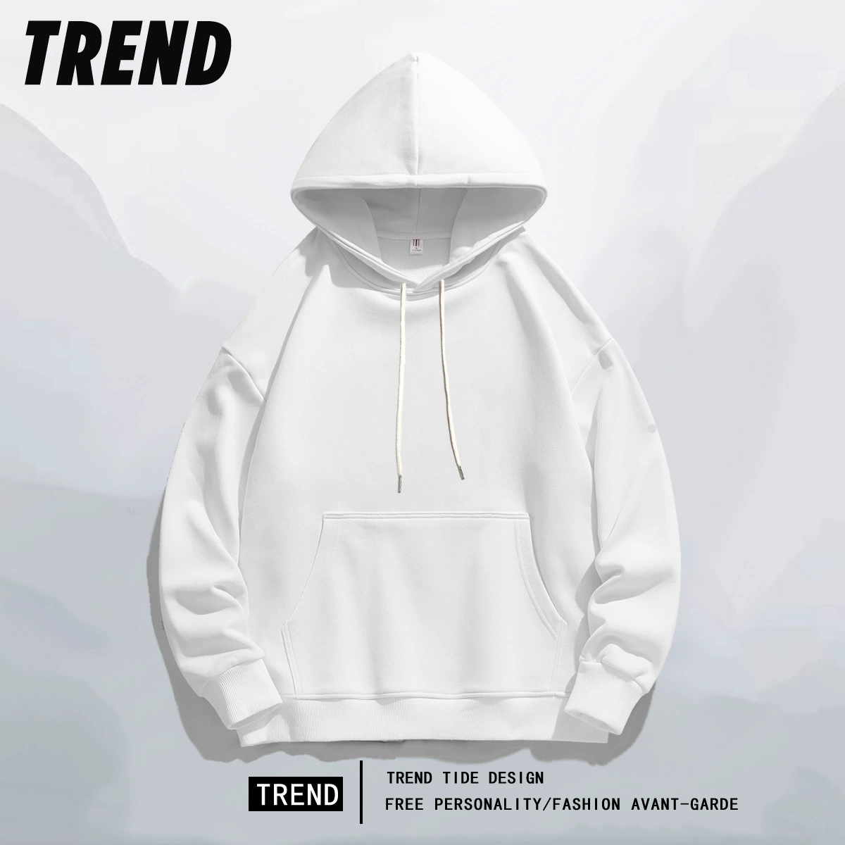 Осенне-Зимний новый монохромный свитер с капюшоном, мужская одежда ярких цветов, свободный японский мужской свитер больших размеров, модный