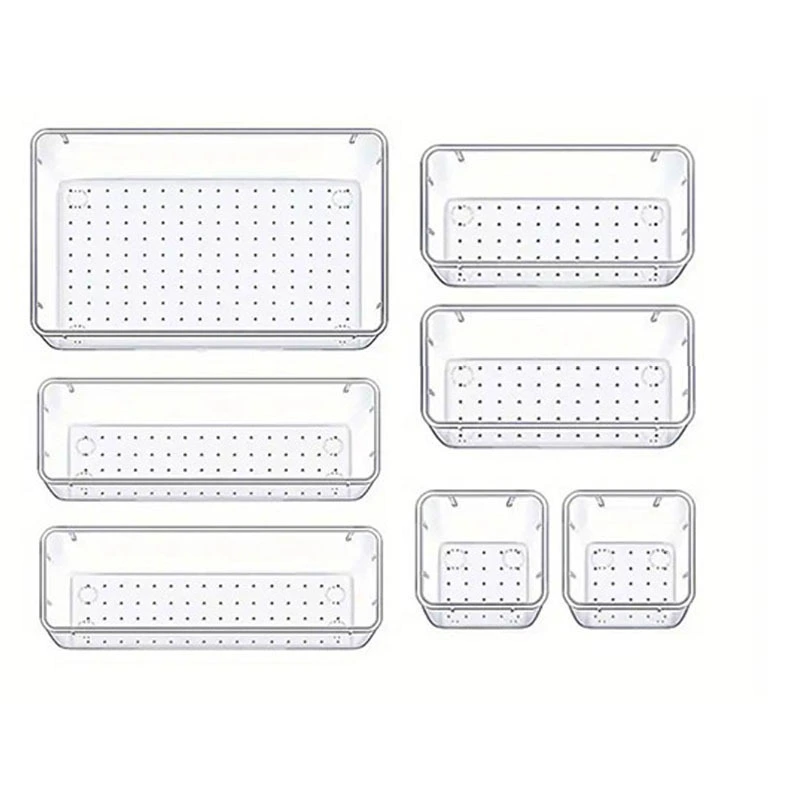 Storage box, table capacious plastic stationery, classification