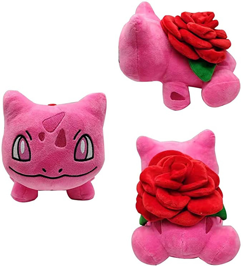 Nueva frontera Pokemon mascota elfo Miao Rana semilla sueño Rosa versión muñeca de peluche de juguete