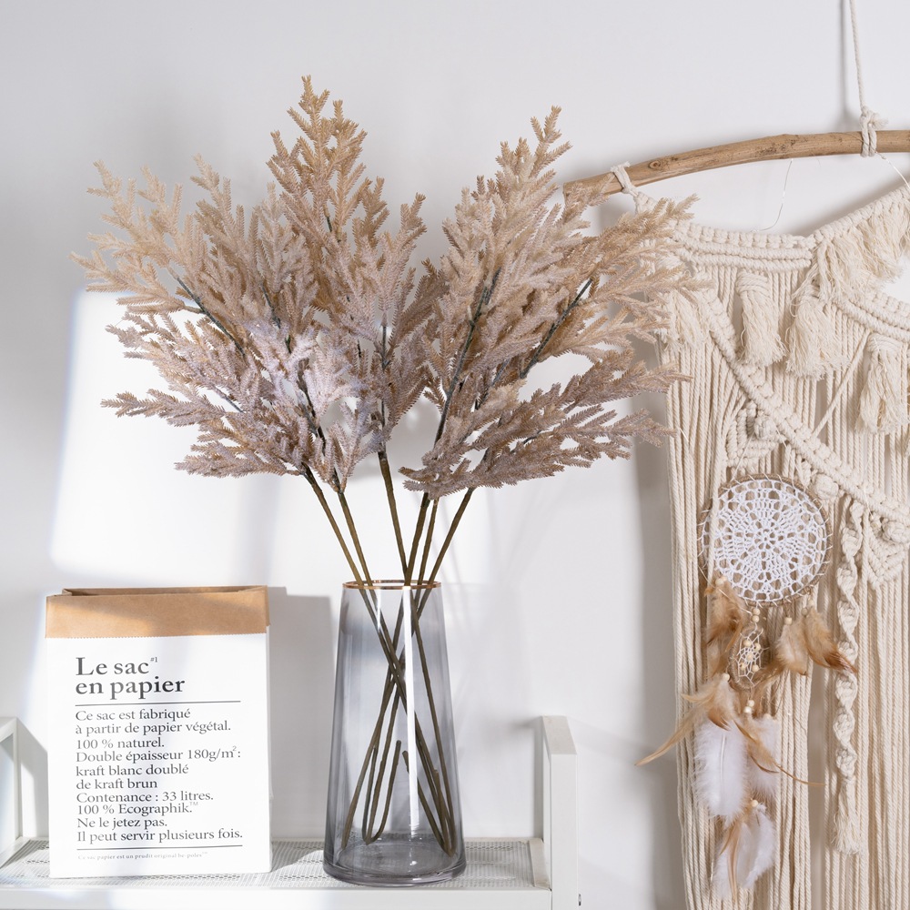 Optimum Moon Cypress INS Style Artificial Flower Manufacturer Home Decor Cross-border Wedding Celebration Wholesale Fake Flower MW09110