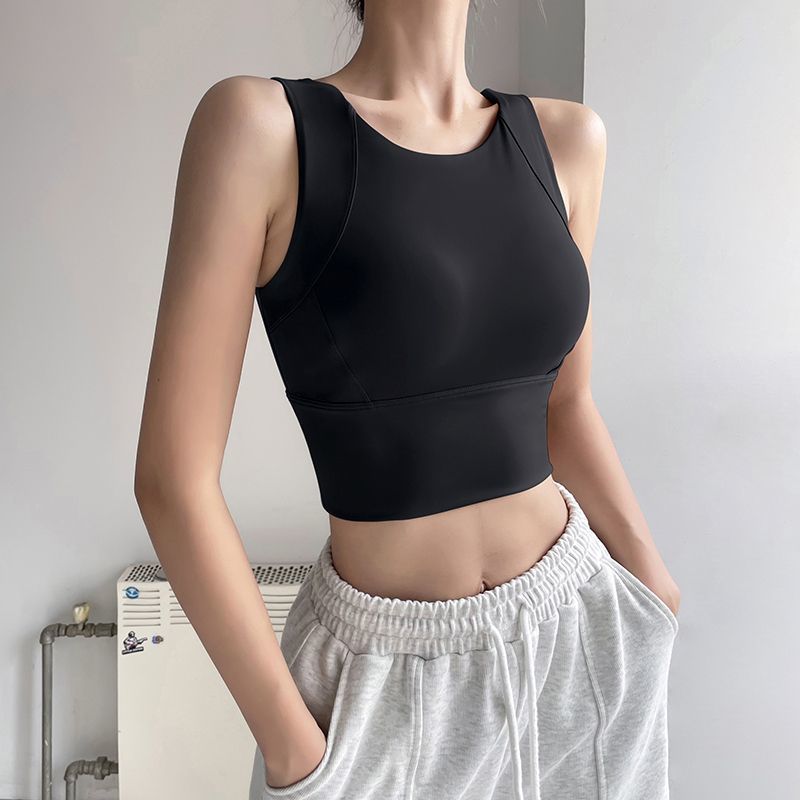 女性用耐衝撃スポーツブラ、たるみ防止プッシュアップヨガベスト、外着用、大きな胸、太いmm、大きいサイズのランニングフィットネスブラ|undefined