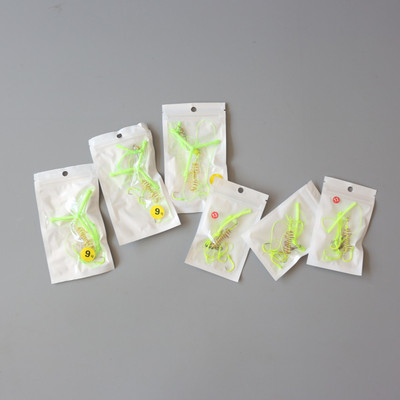 彈簧鲢鳙鈎扁擔鈎三叉天平鈎花白鲢鯉魚鈎熒光伊勢尼魚鈎批發銷售