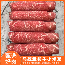 乌拉圭和牛去骨冷冻原切精瘦雪花牛肉小米龙黄瓜条商用家用饭店