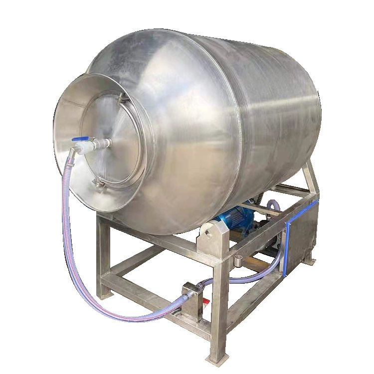 Мягкие рисовые пельмени с пятью специями, оборудование для вакуумного прокатки с переменной частотой и низкой температурой, наклонная гидравлическая прокатная машина, маринование утиных голов и когтей