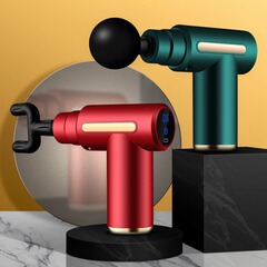 筋膜ガンミニフィットネス携帯用小型マッサージ器電動マッサージガン筋肉リラックス振動全身ガン静音