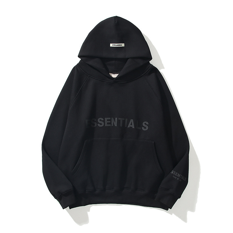 クロスボーダーfear of god fog essentials潮牌衛衣oversizeカップル綿パーカー|undefined