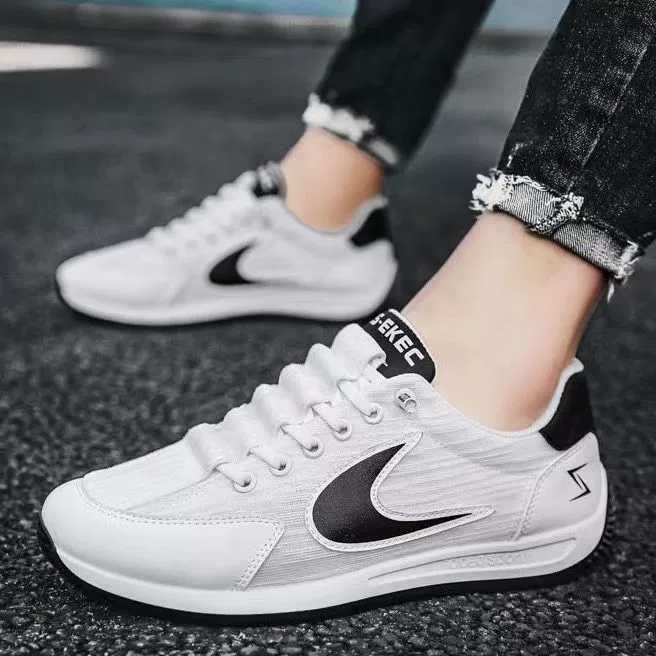 Встряхивая мужская мода мода мода арганд новая сетчатая дышащая повседневная дикая нескользящая и износостойкая спортивная обувь