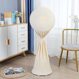 Cross-border new diamond grid electric fan cover household vertical floor fan full-package dust cover protective cover storage 2024
