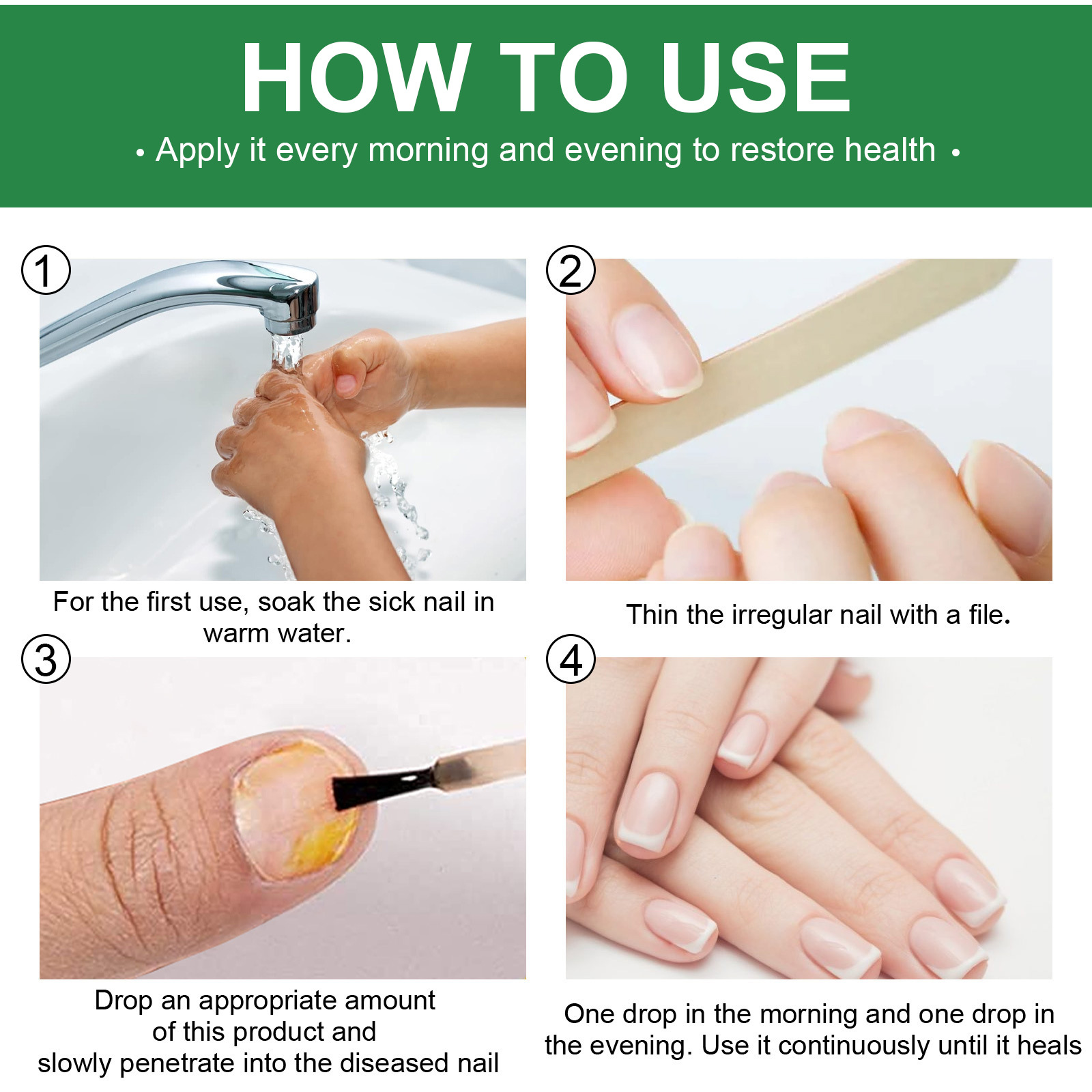 EELHOE Grey Repair Tea Tree Oil Finger Thick Soft Nutrition Hand and Foot Nail Care Liquid_voghion.com