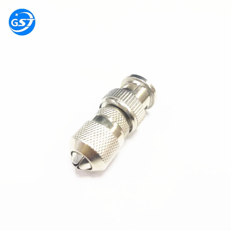 批发监控配件 BNC公转4009 监控转接头 锌合金材质网纹