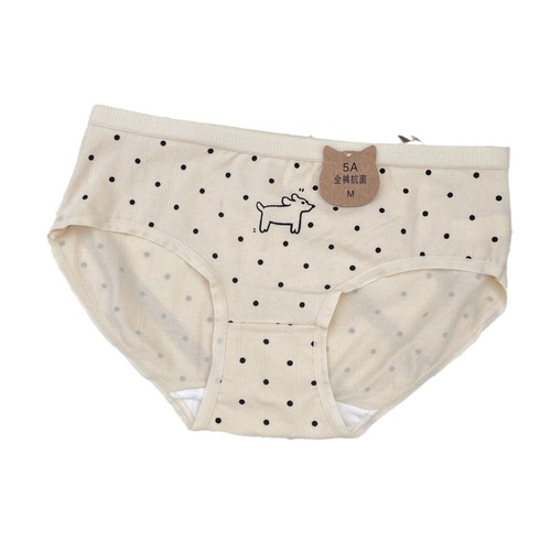 Kameow original striped cartoon 5A antibacterial mid-waist underwear ins trendy pure cotton crotch Japanese cute student briefs