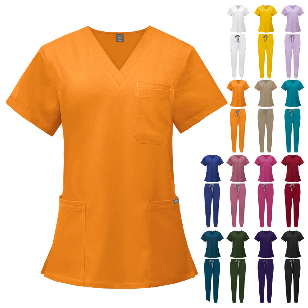 Bata médica de manga corta, bata de aislamiento para UCI, uniforme de trabajo, bata de médico de manga larga, bata quirúrgica, uniforme de enfermera.