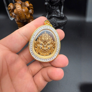 Authentic Thai Buddha Amulet with Five Eyes and Four Ears, Popular on Kuaishou and Douyin Live Broadcasts