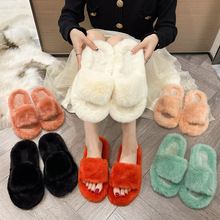 2025�ﶬ�W�t��Ь���Q��a42ëë��ЬŮ�⴩��ůһ����Ьslipper