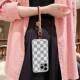 Factory wholesale British style mobile phone hanging chain woven rope mobile phone hanging rope high luxury wrist women's mobile phone chain