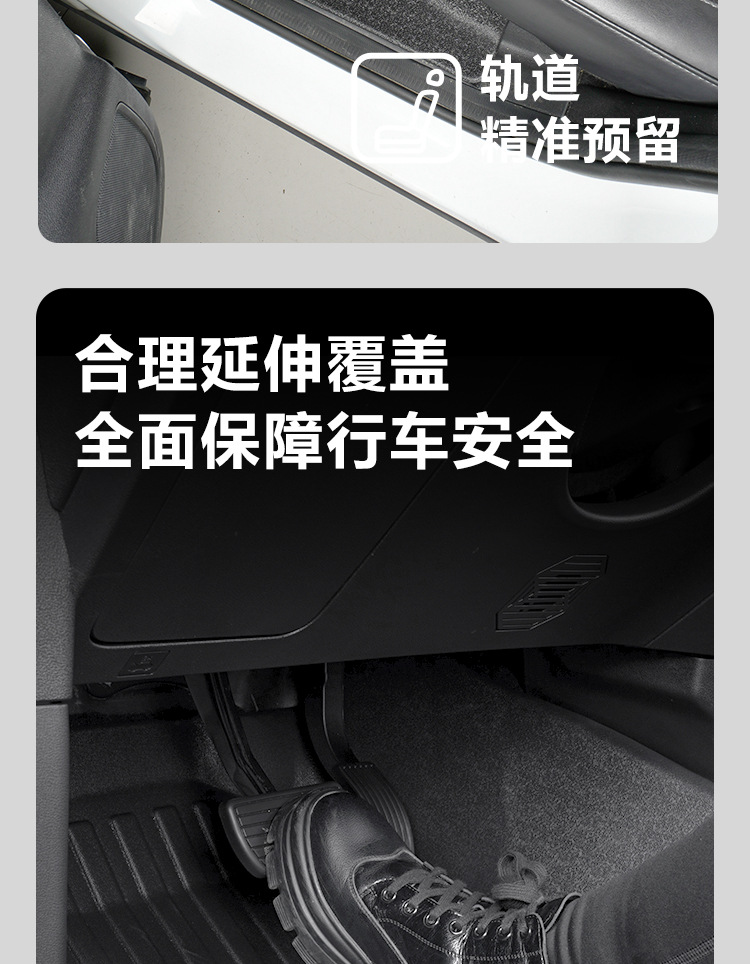 Suitable for Changan CS35 PLUS floor mats, 2012-2024 model car accessories, full-coverage driver's side floor mat