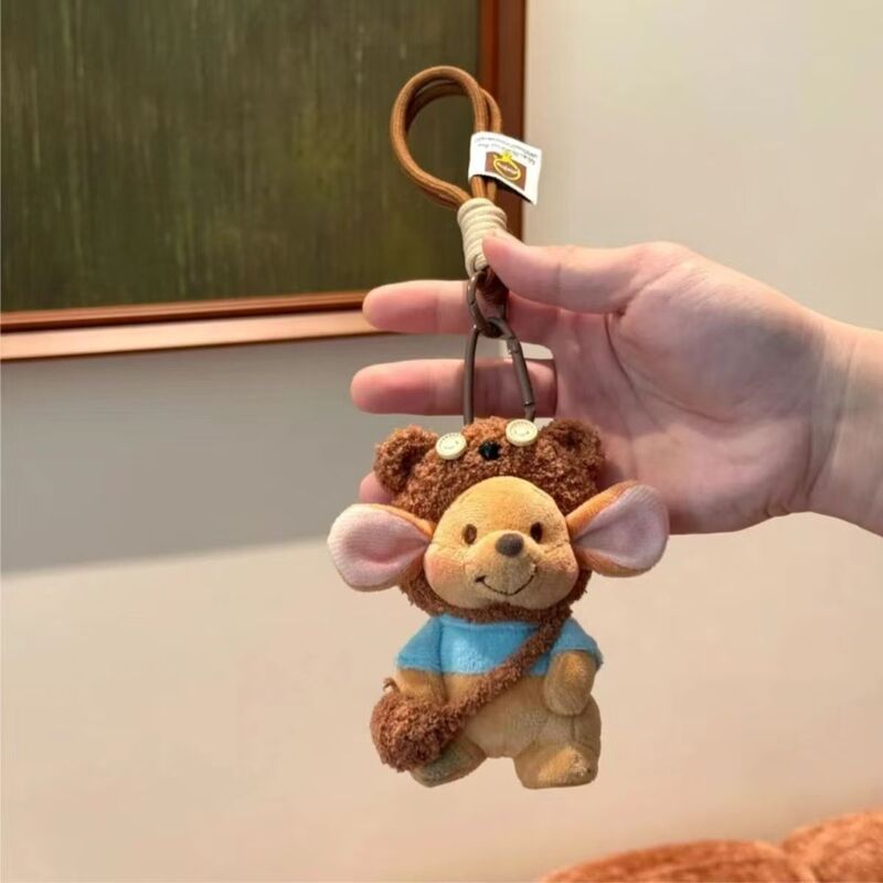 シェフのカンガルーの新商品の自動車のキーホルダーのストラップのカバンの車の装飾のかわいい少女の心の親友のプレゼント|undefined