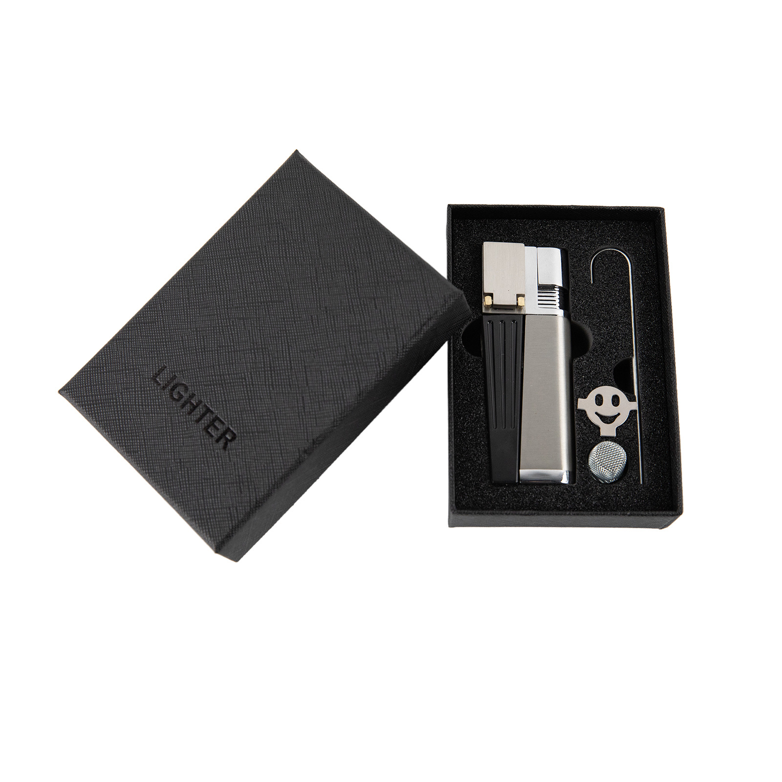 선물상자 + 그레이 [금속뚜껑]