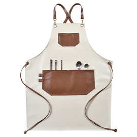 棉、聚酯、亚麻、牛仔布、帆布和皮革过Reach认证测试制成的围裙